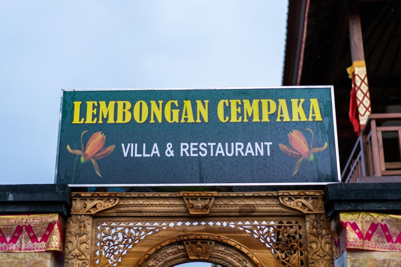 Lembongan Cempaka Villa & Restaurant Нуса-Лембонган Екстер'єр фото