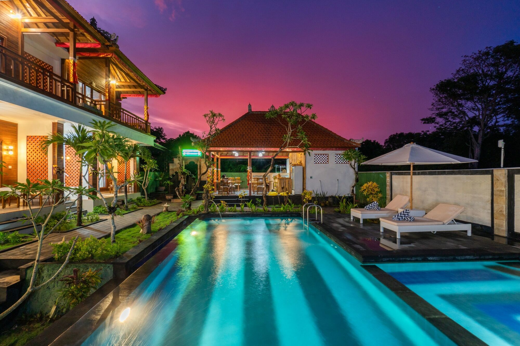 Lembongan Cempaka Villa & Restaurant Нуса-Лембонган Екстер'єр фото