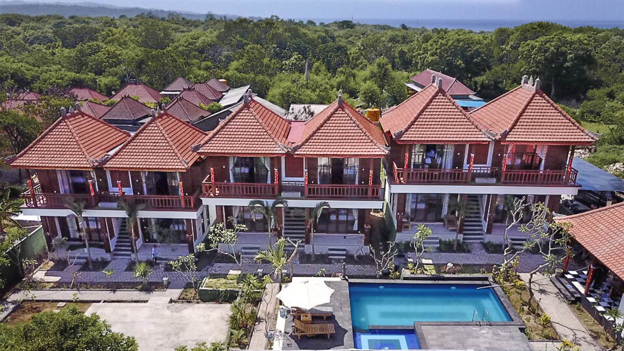 Lembongan Cempaka Villa & Restaurant Нуса-Лембонган Екстер'єр фото